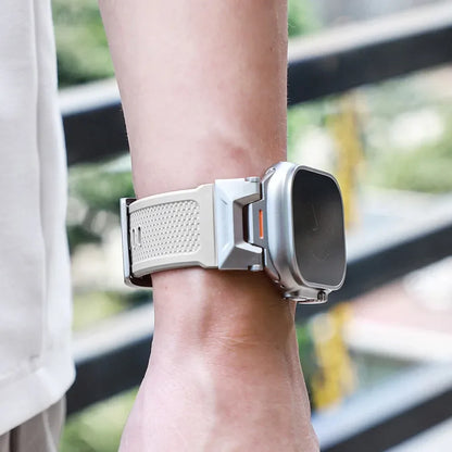 Caldera siliconen Apple Watch-band