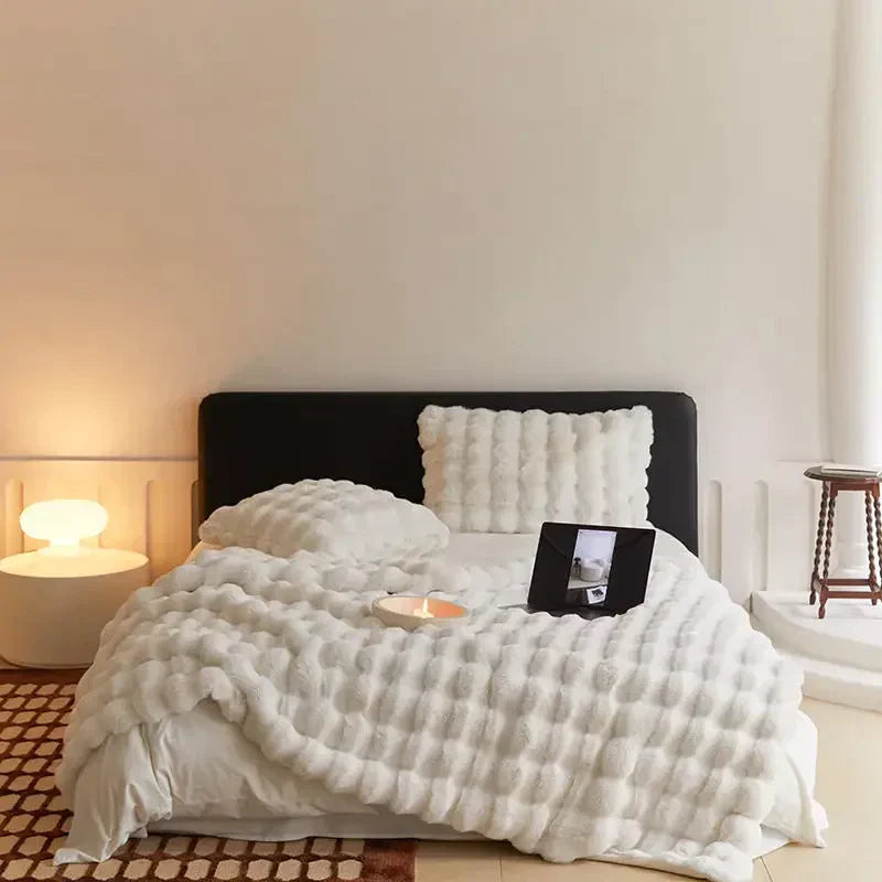 CozyHaven - Warm pluchen deken
