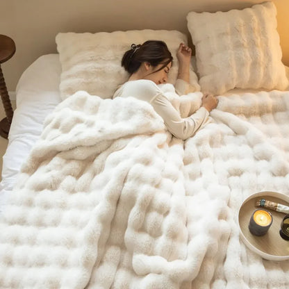 CozyHaven - Warm pluchen deken