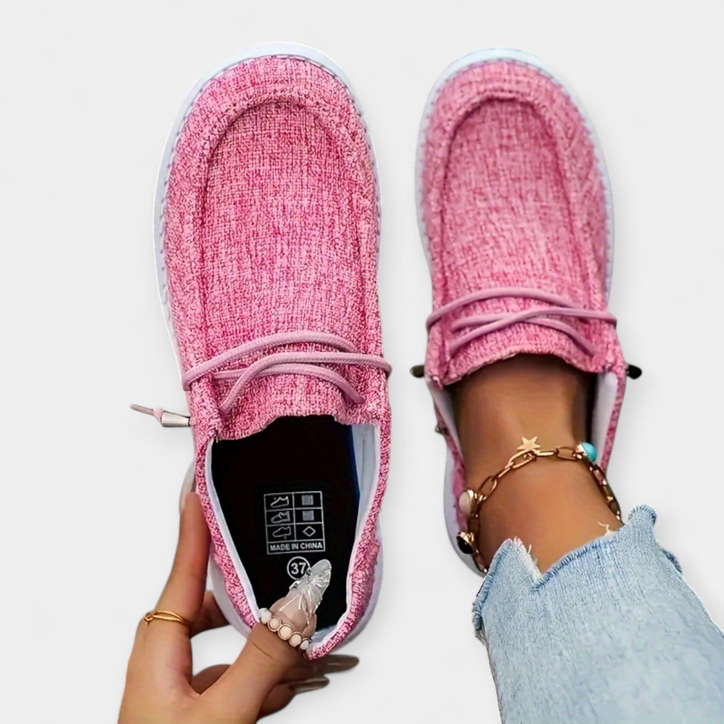 Lässige Stoffschuhe