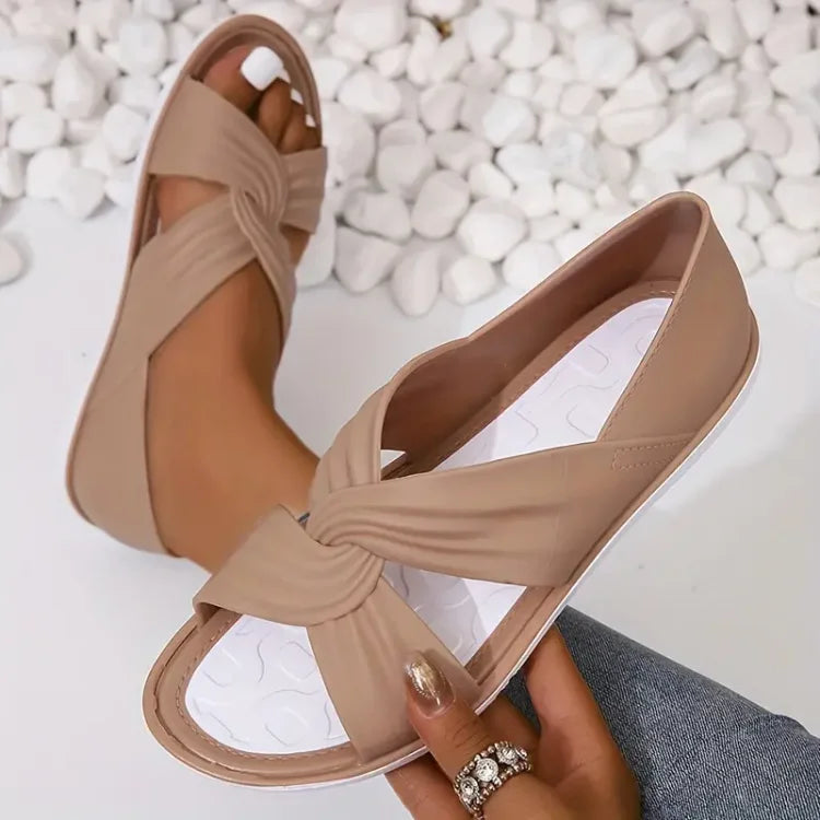 Luzia | Comfortabele orthopedische sandalen met strikdesign