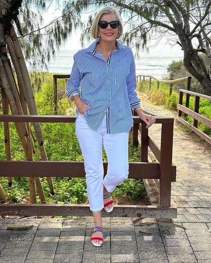 Ellen™ | Gestreiftes Hemd