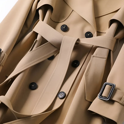 Vespera™ | Stylischer Eleganter Trenchcoat
