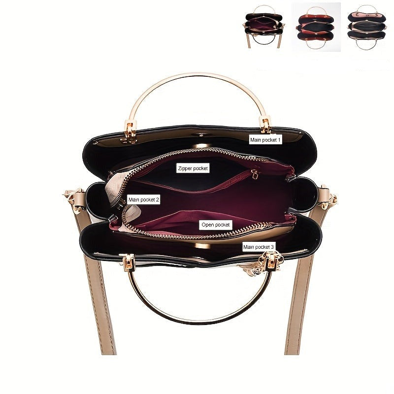 Luna - Elegante Luxushandtasche aus Leder