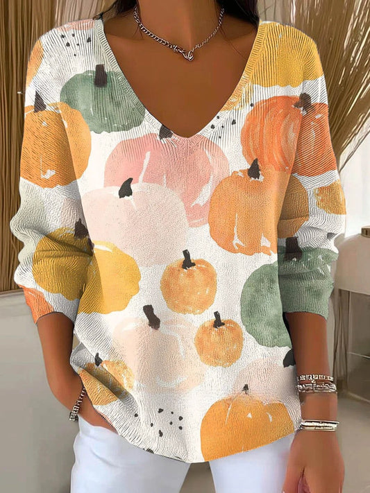 ELISE | Pullover met V-hals