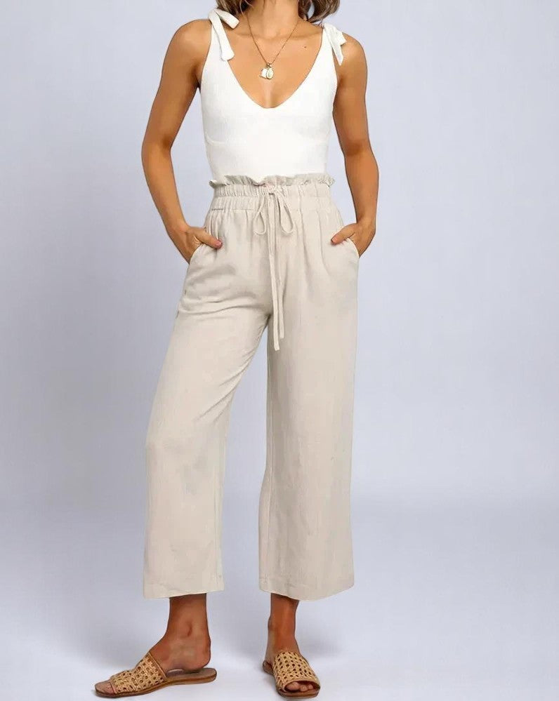 Monelle™ | Comfortabele linnen broek