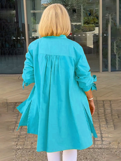Lucia™ - Tuniek-shirt met knoopsluiting