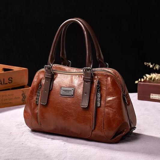 Nina - Schicke Lederhandtasche