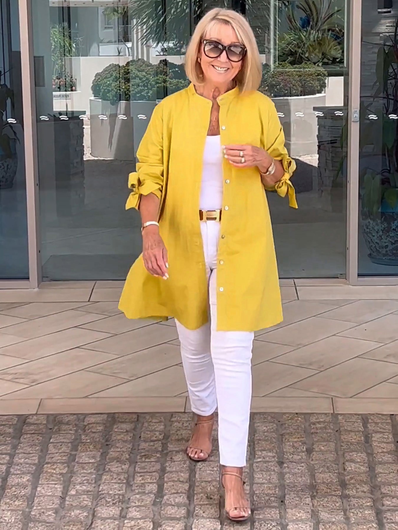 Lucia™ - Tuniek-shirt met knoopsluiting