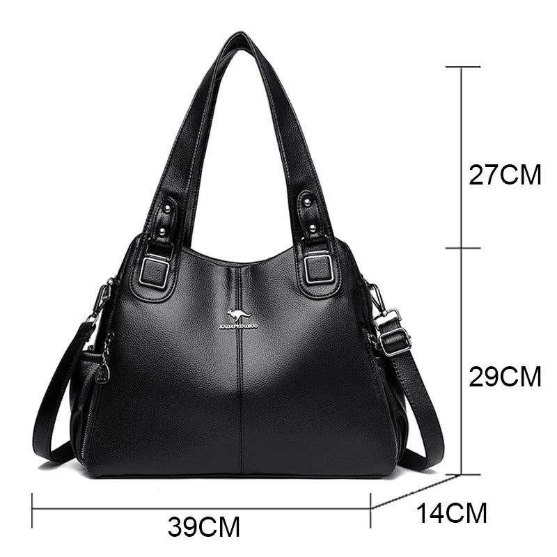 Kiloran - Sac en cuir vintage