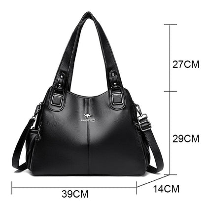 Kiloran - Sac en cuir vintage