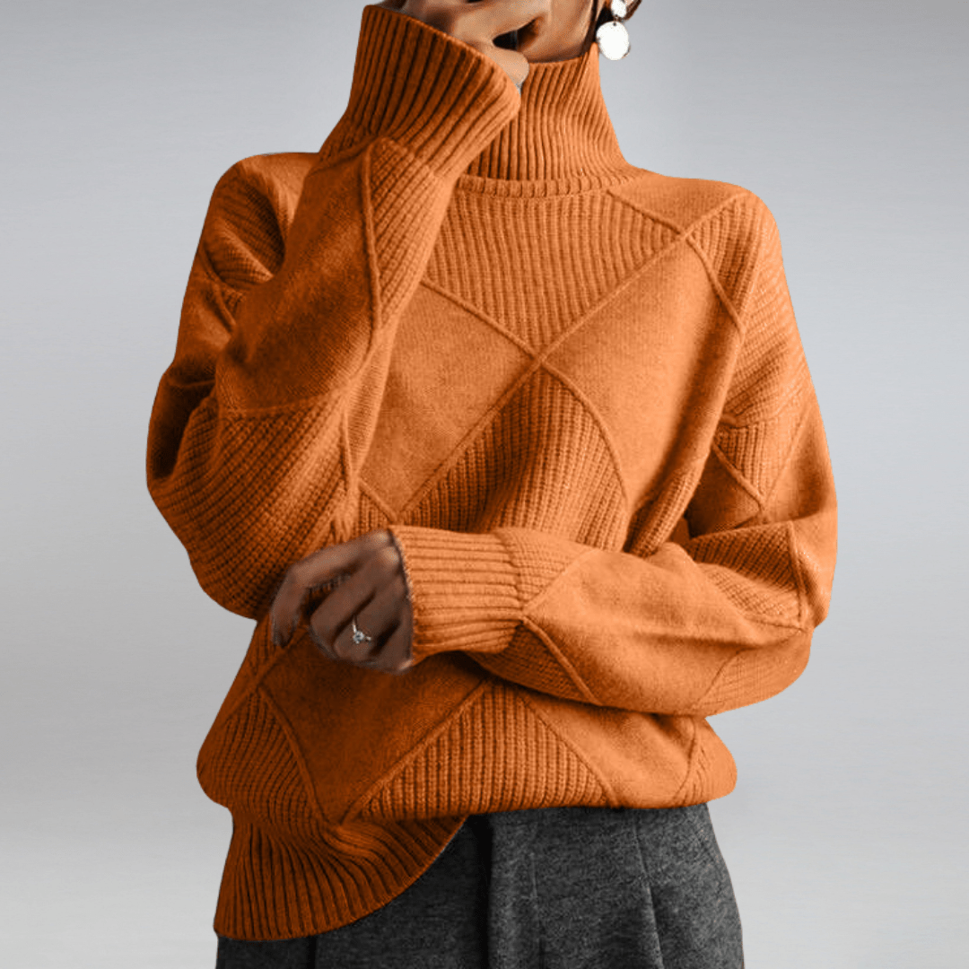 Reyna™ – Rollkragenpullover für zeitlose Alltags-Eleganz