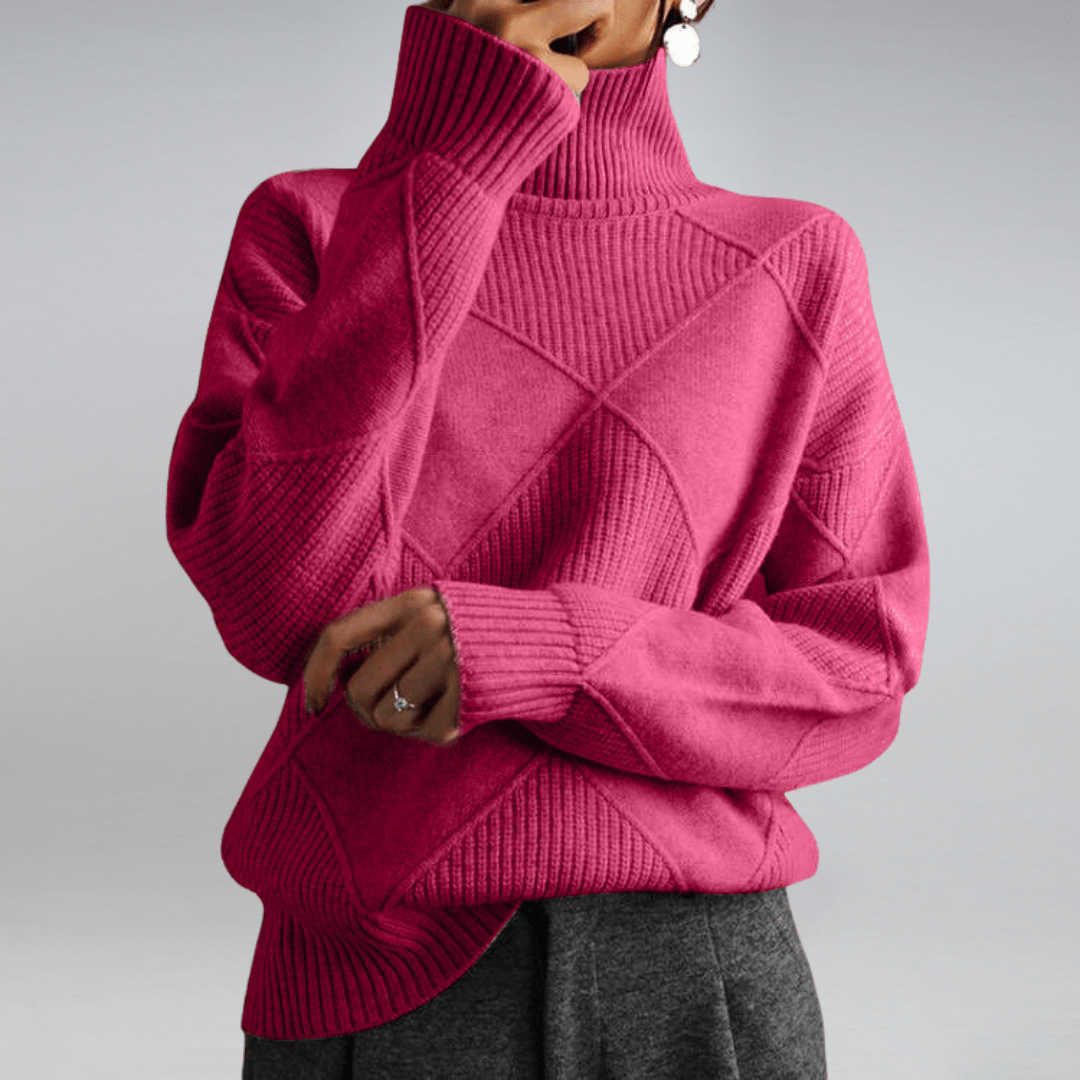 Alice | Weicher Rollkragenpullover