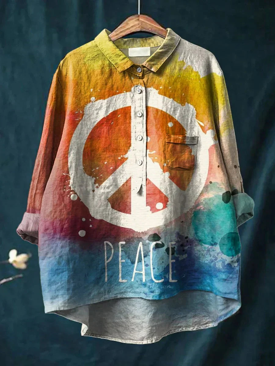 Peace Hippie Art T-Shirt