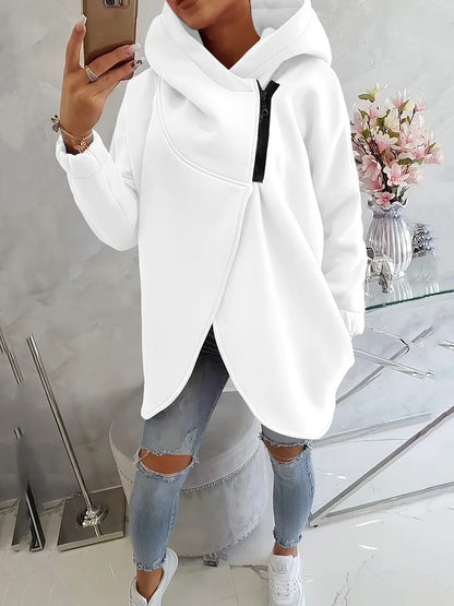 Tahlia - Stijlvolle casual capuchonjas