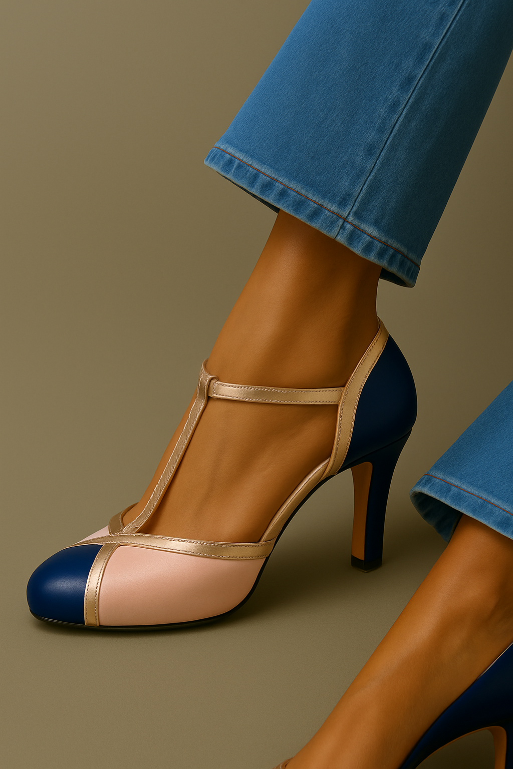 Alessia - Elegante T-band pump