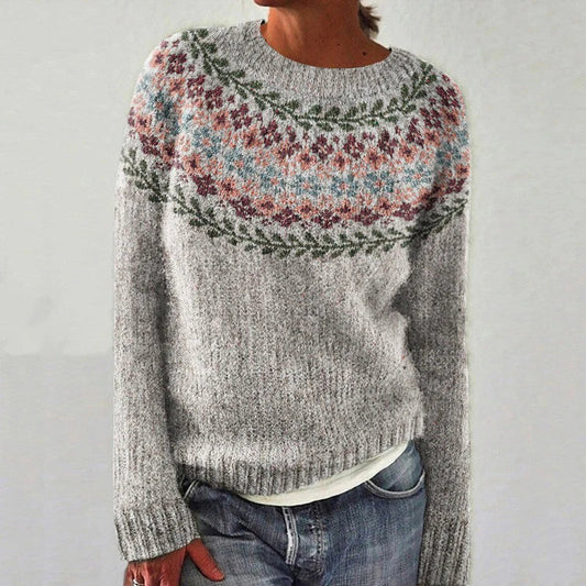 Silvana™ - Gemütlicher Retro-Pullover