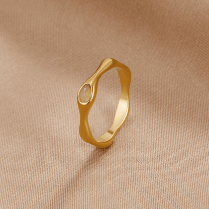 Bague en or Amalfi Wave