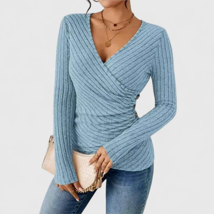 Vera™ | Elegante Tucking Top