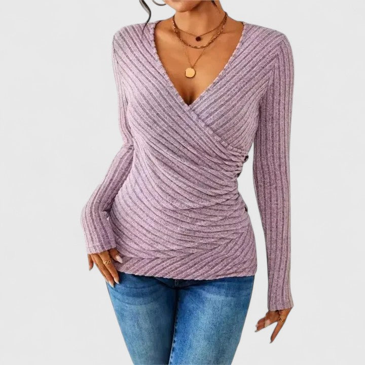 Vera™ | Elegante Tucking Top
