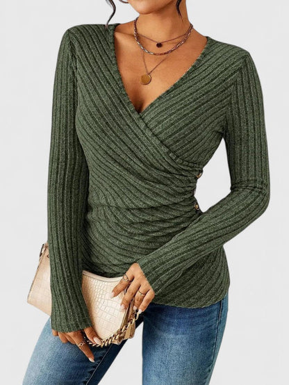 Vera™ | Elegante Tucking Top