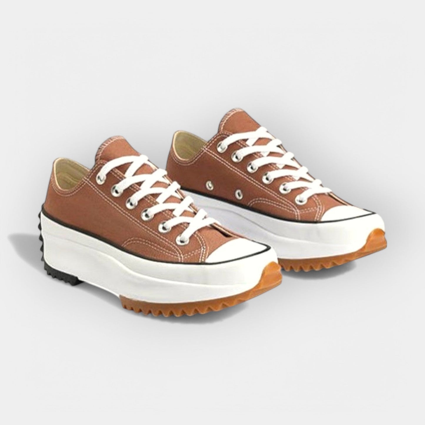Moderne Sneakers met Dikke Zool