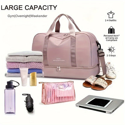 Cleotilde - Sac de week-end polyvalent et extensible