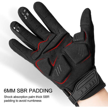 ROCKBROS MTB-handschoenen – met gelvulling, touchscreenfunctie