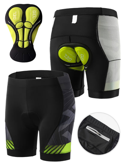 3D-gevoerde fietsbroek voor heren