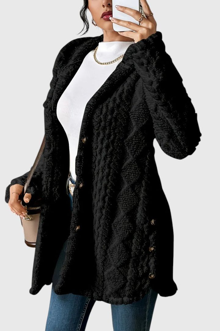 Gladys - Bequemer Mid-Length Cardigan