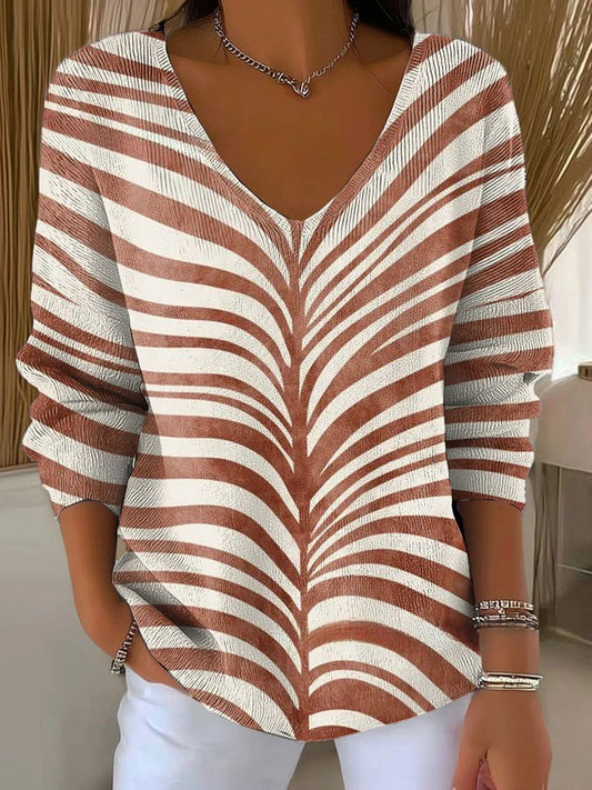VALERIE | Strickpullover mit V-Ausschnitt