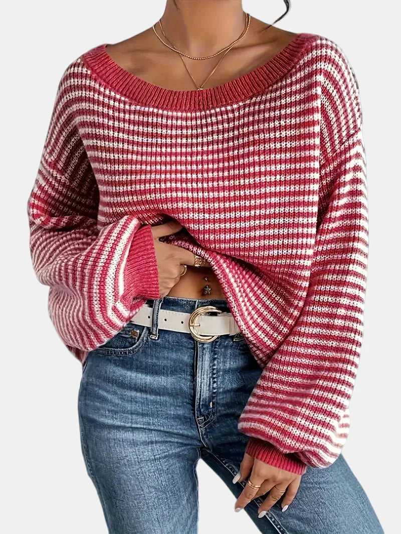 Elara™ | Knusse Gebreide Trui