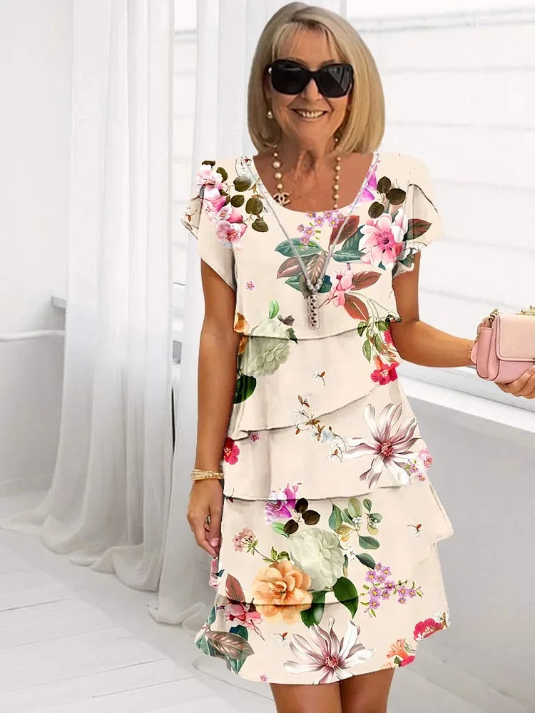 Francin | Luftiges Blumenkleid