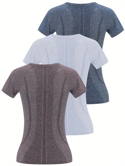 Dames sportshirts (set van 3)