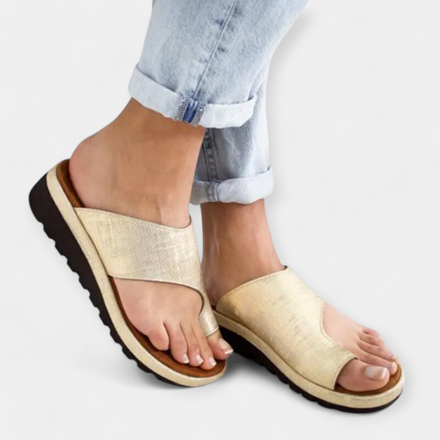 Leren sandalen