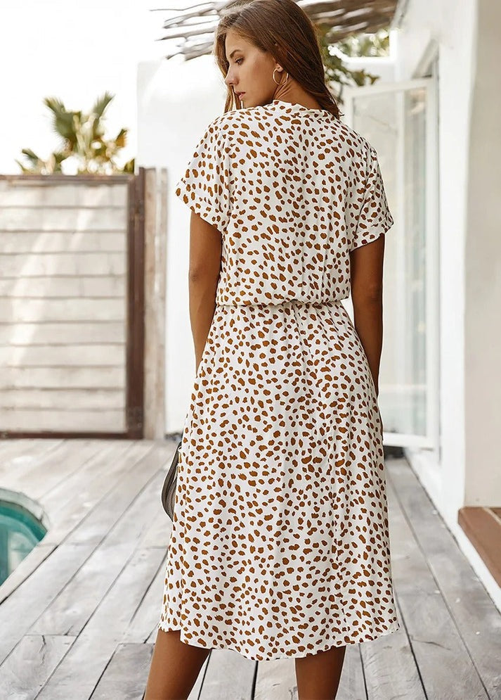 BENEDICTA I VINTAGE BEDRUKTE JURK