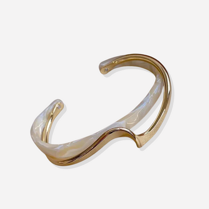 Ondée™ | Armband met goudkleurige afwerking