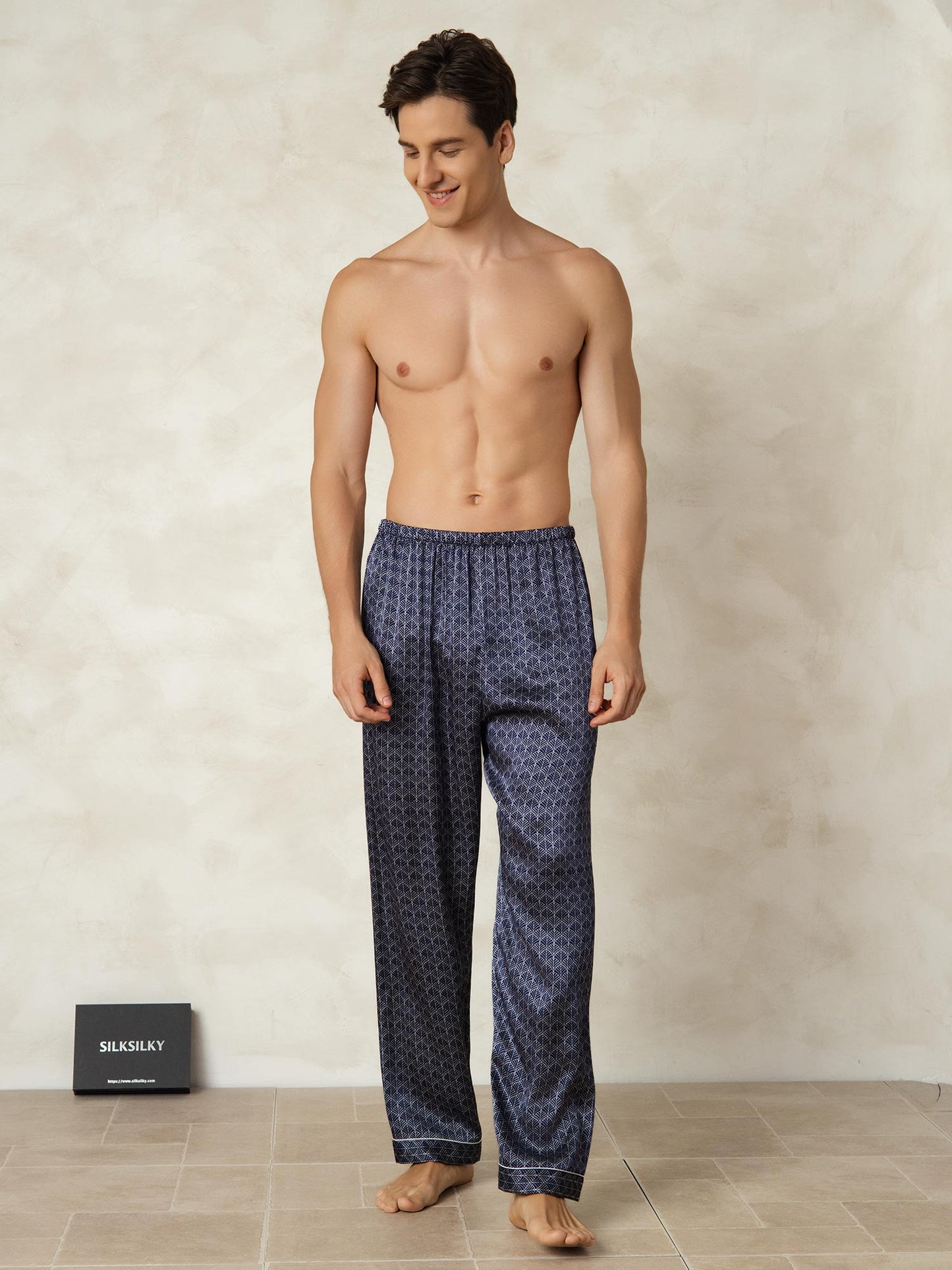 Pure Zijden Casual Broek