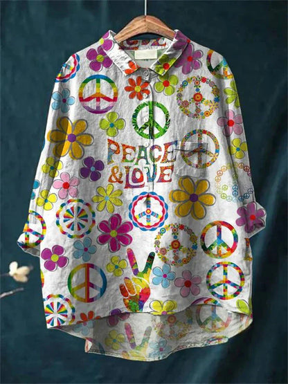 Peace Hippie Art T-Shirt