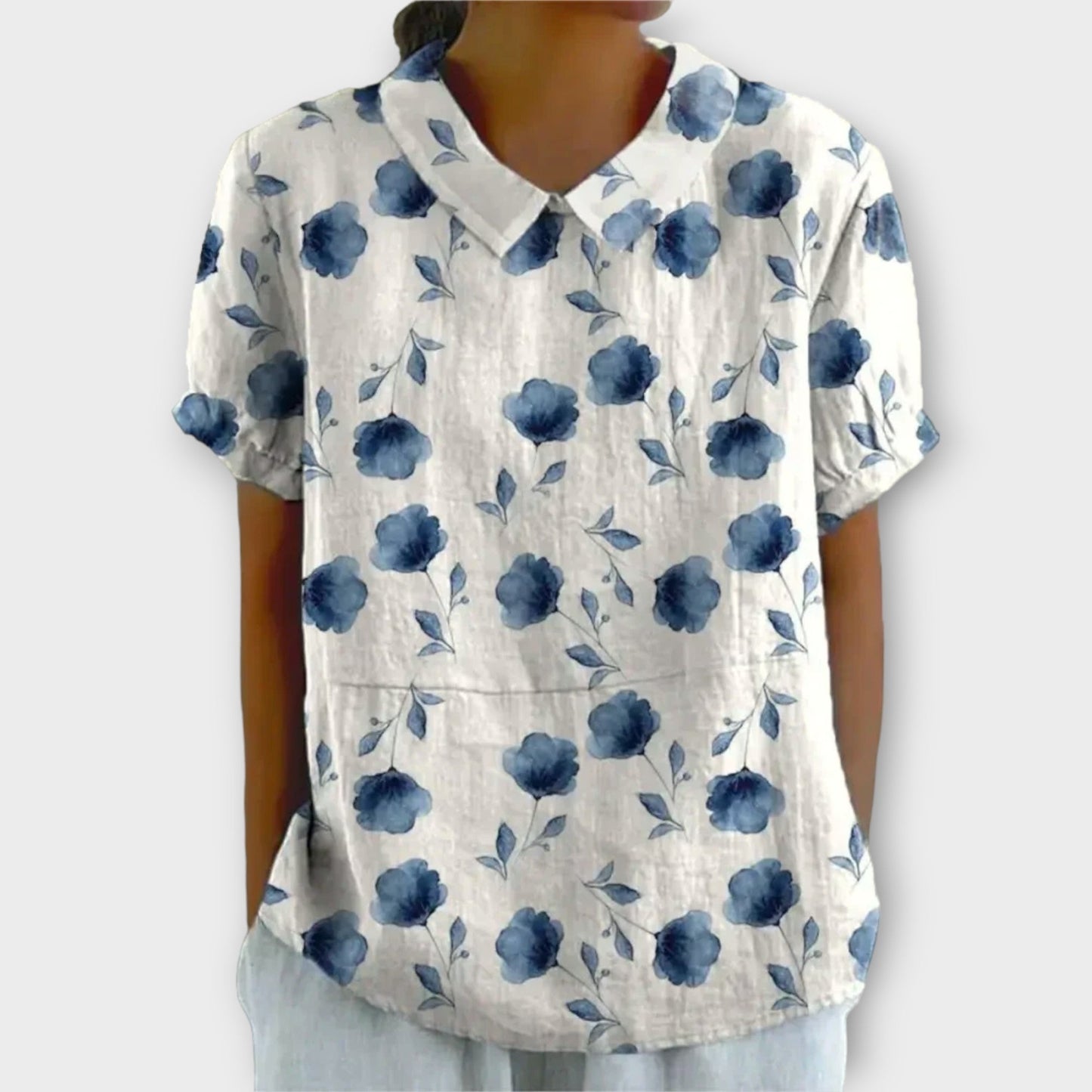 Charlotte | Gebloemde blouse