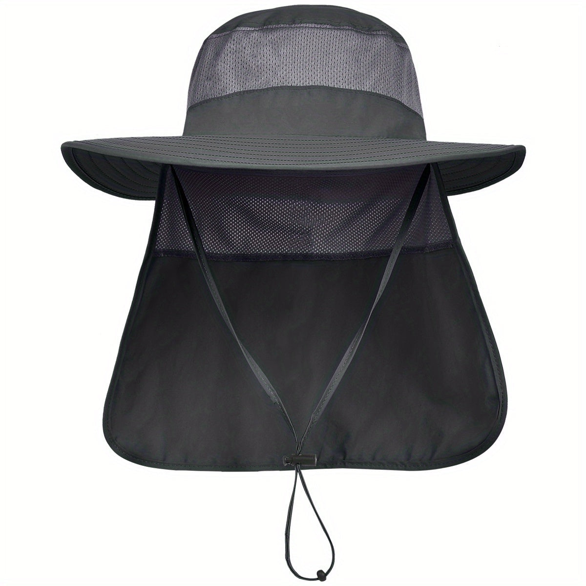 Safari-Sonnenhut mit breiter Krempe & Nackenschutz