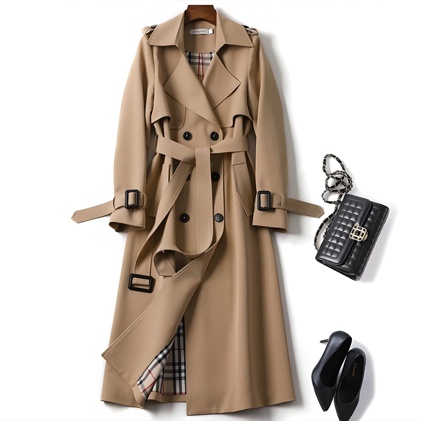Vespera™ | Stylischer Eleganter Trenchcoat