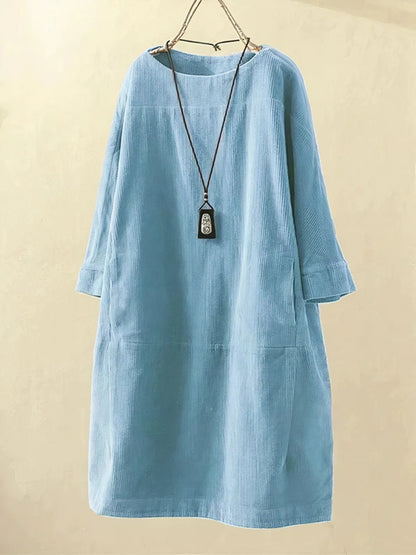 Zophie™ - Entspanntes Vintage-Cordkleid