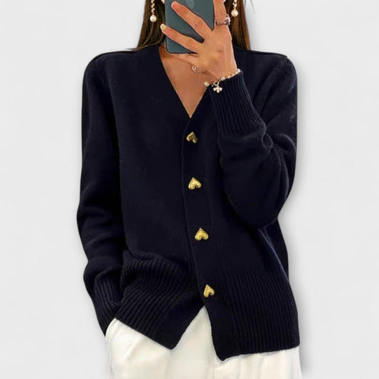 Gaby – Vintage Pullover met V-hals
