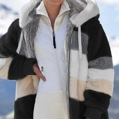 Alexa | Winterjacke mit Kapuze und Reißverschluss
