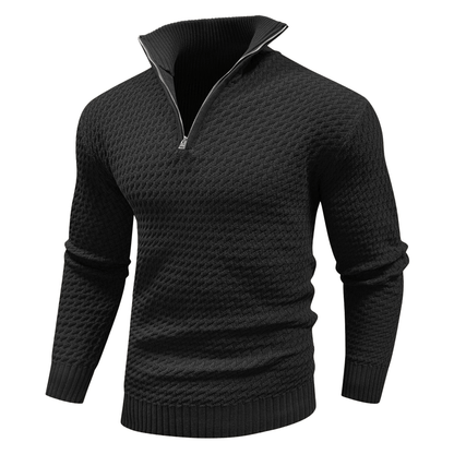 Charlie Premium Gebreide Quarter-Zip