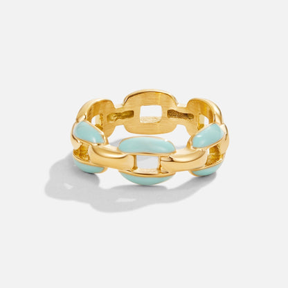 Blauer Reya kettingring
