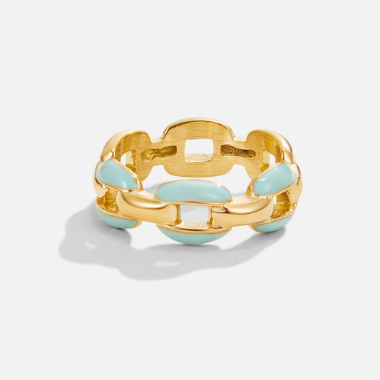Blauer Reya kettingring