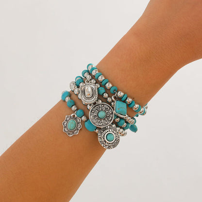 Vintage etnische kralenarmband