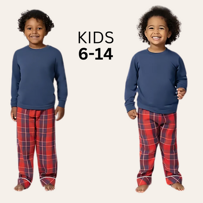 HARMONY™ – Kariertes Familien-Partnerlook-Set
